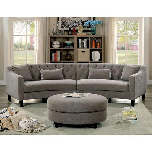 Furniture of America Sarin CM6370-SECTIONAL Sectional IMAGE 1